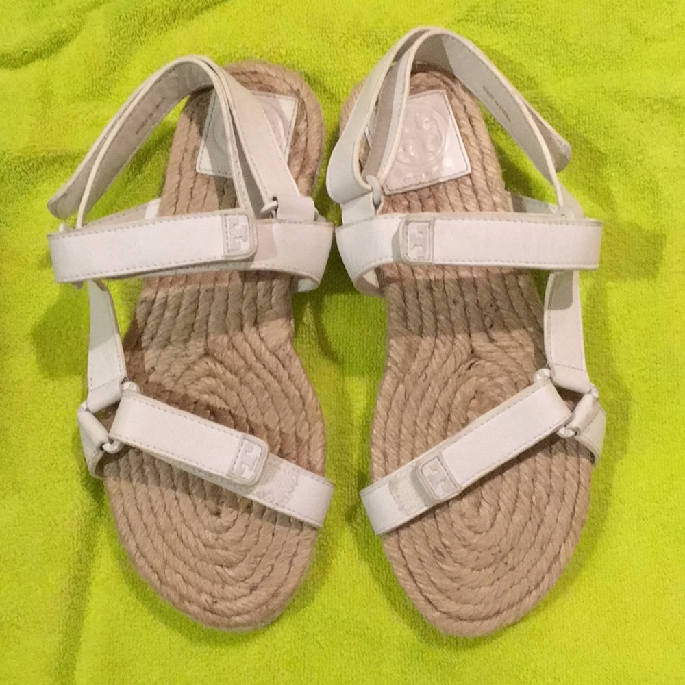 Tory Burch espadrille bumper sandals